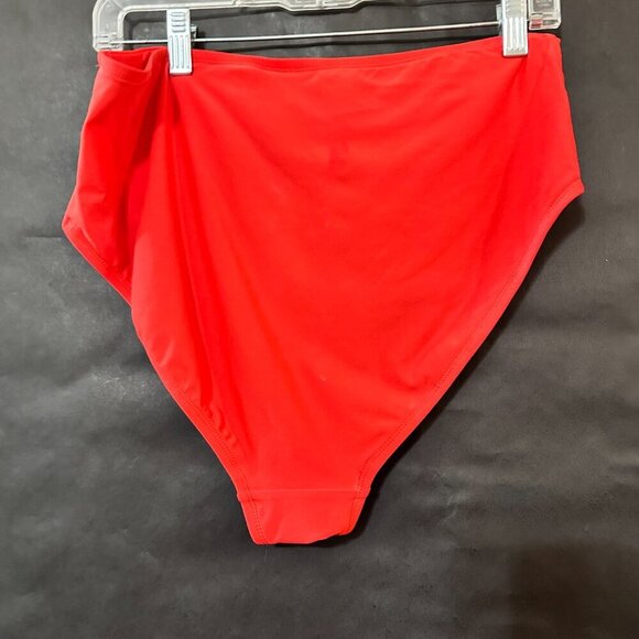 Coco Reef Contours Pink Tankini Top 38D Swimwear Bathing Suit Red Time Tru Large - Picture 4 of 10